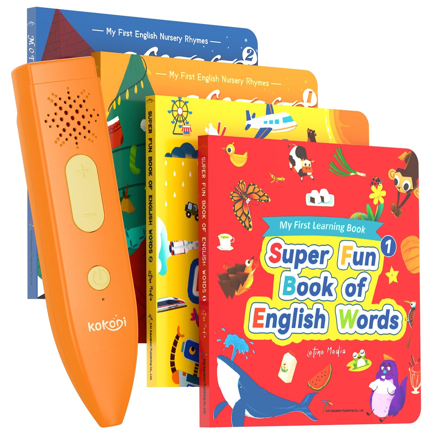 KOKODI Talking Pen Books Sets – Interactive Audio Learning for Toddlers 2–6