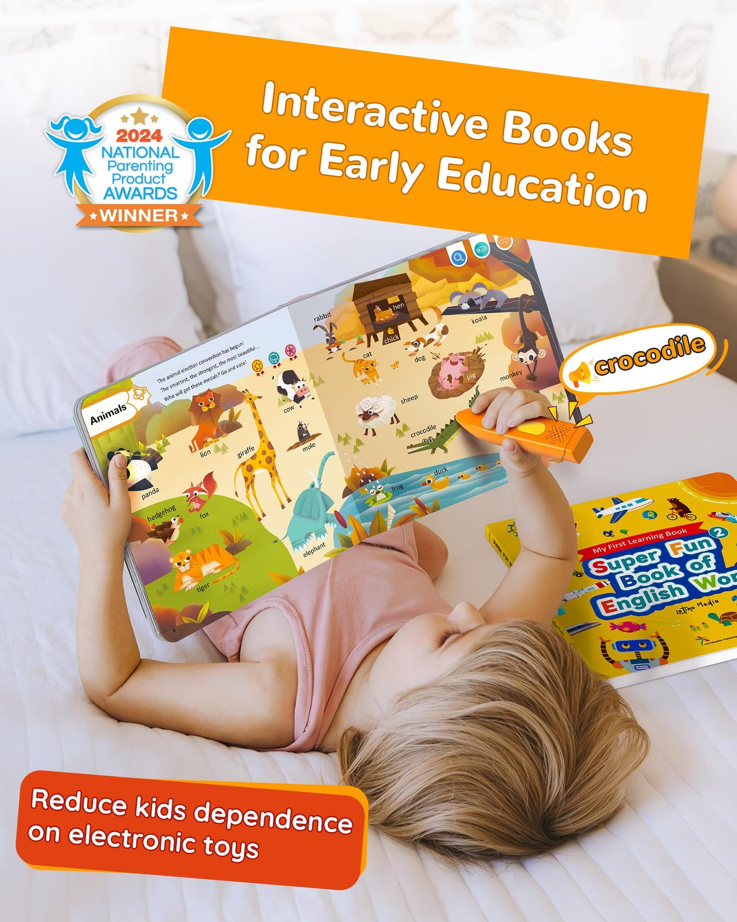 KOKODI Talking Pen Books Set - Interactive Audio Learning for Toddlers & Kids Aged 2-6