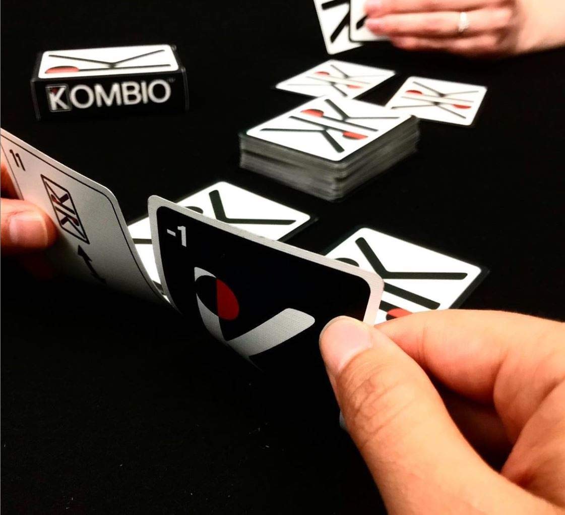 KOMBIO All-in-One Card Game for 2-6+ Players | Quick Setup, Strategic Play