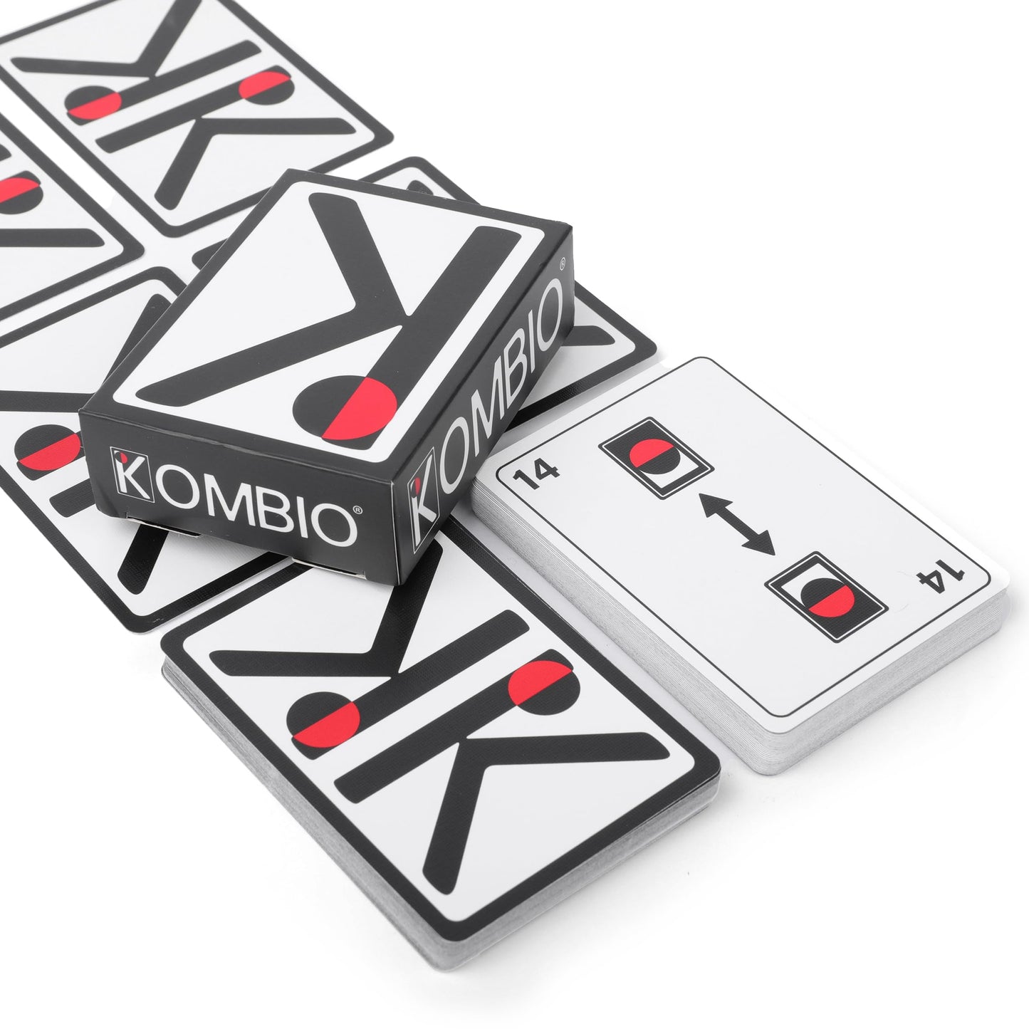 KOMBIO All-in-One Card Game for 2-6+ Players | Quick Setup, Strategic Play