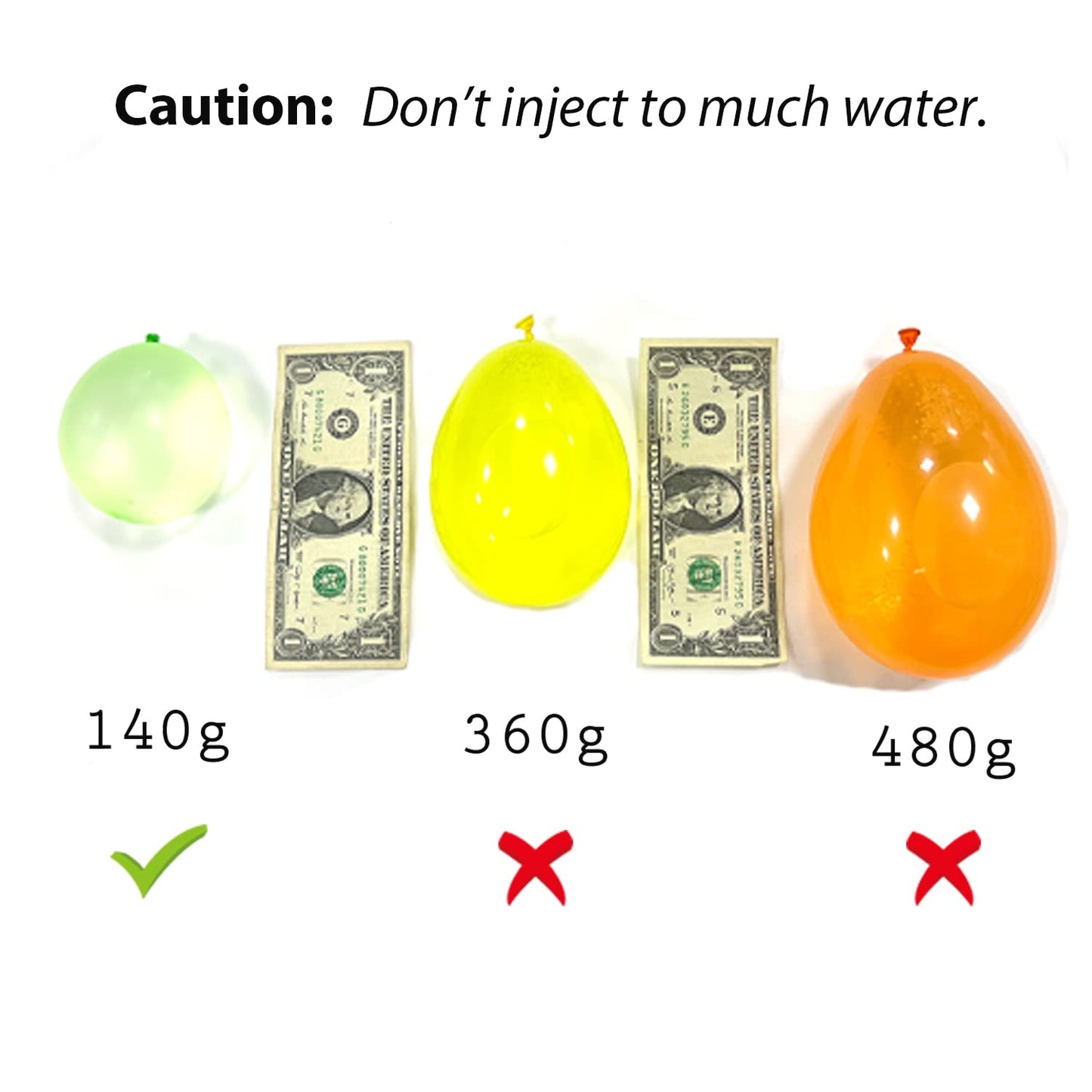 KOMVOX Water Balloon Launcher Slingshot — 500-Yard Long Range, 3-Person Giant Slingshot