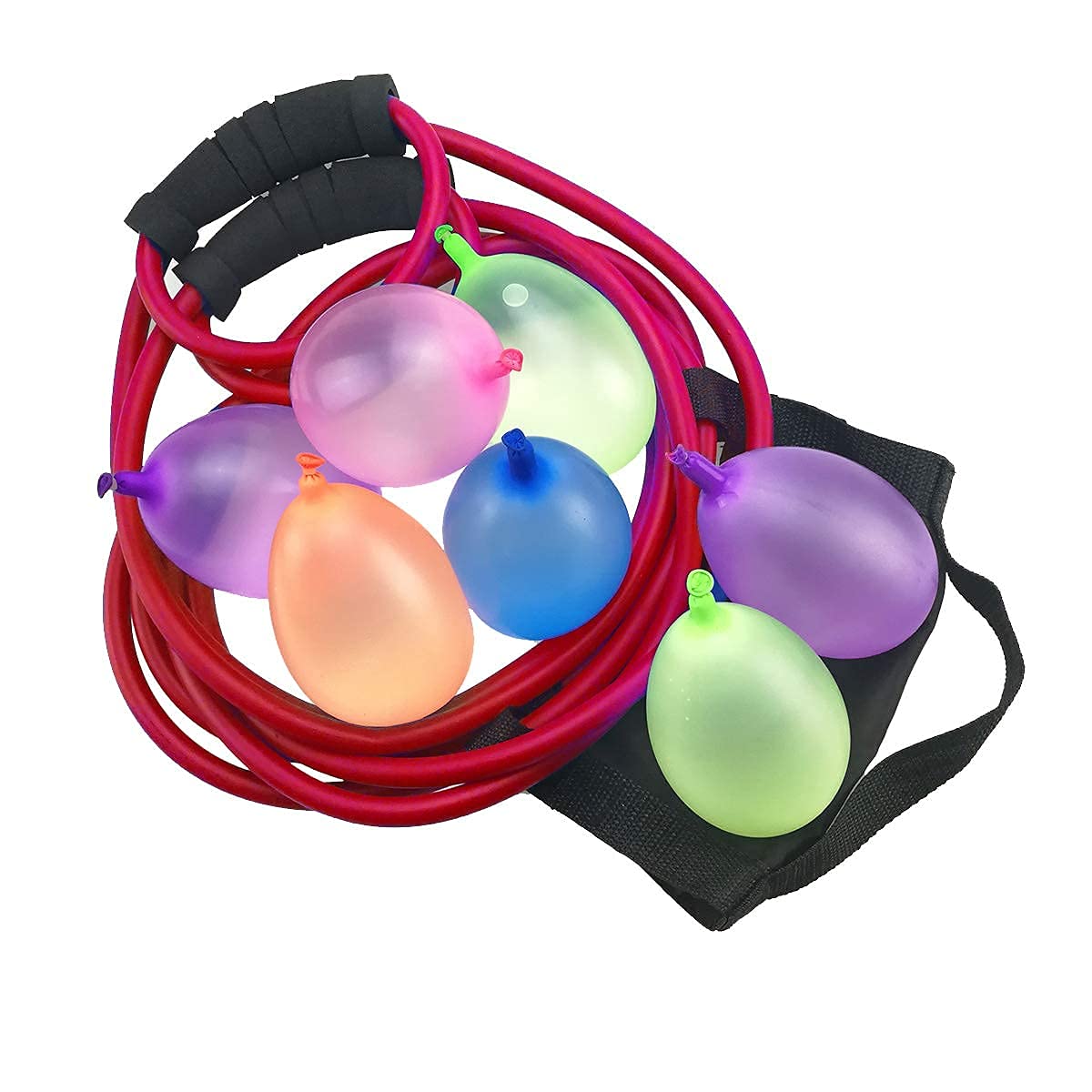 KOMVOX Water Balloon Launcher Slingshot — 500-Yard Long Range, 3-Person Giant Slingshot