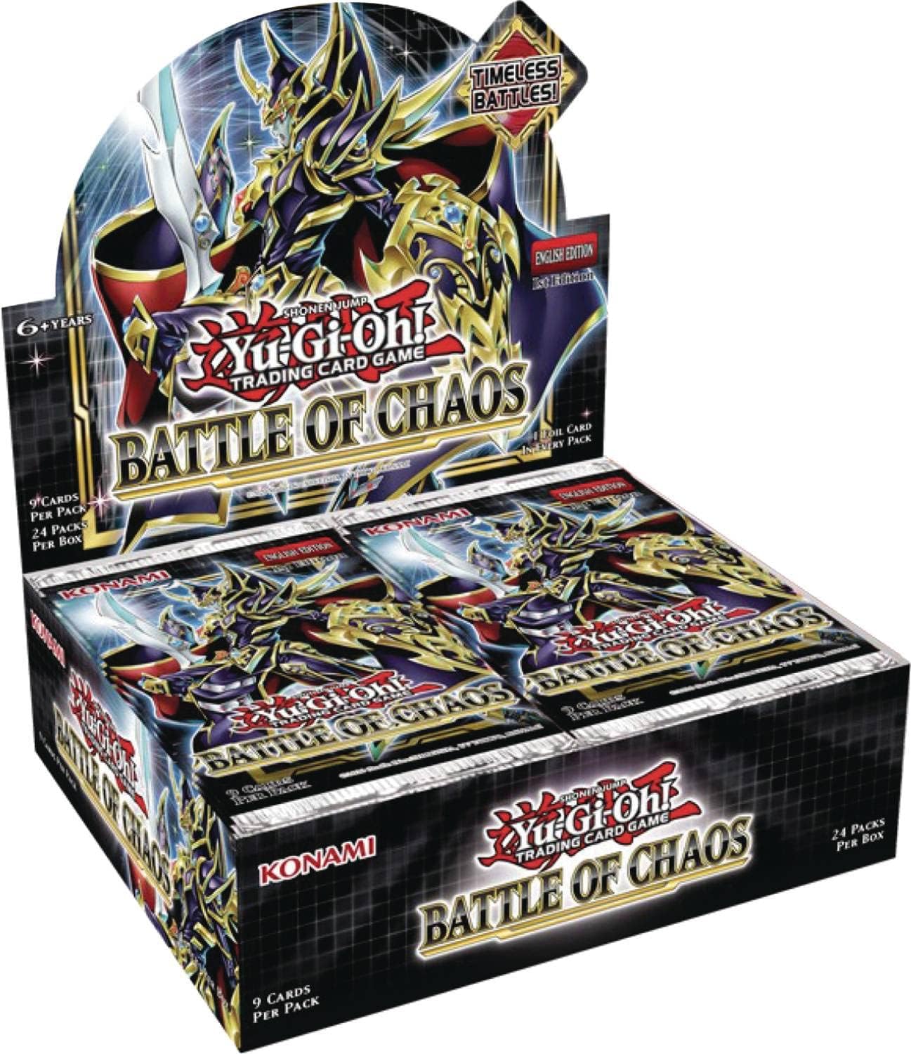 Battle of Chaos Booster Box by Konami – Yu-Gi-Oh! TCG Collectible Card Set