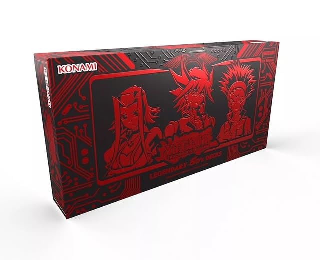 Yu-Gi-Oh! Legendary 5D's Decks Collector's Set — 3 Complete Decks + Bonus Chibi Cards