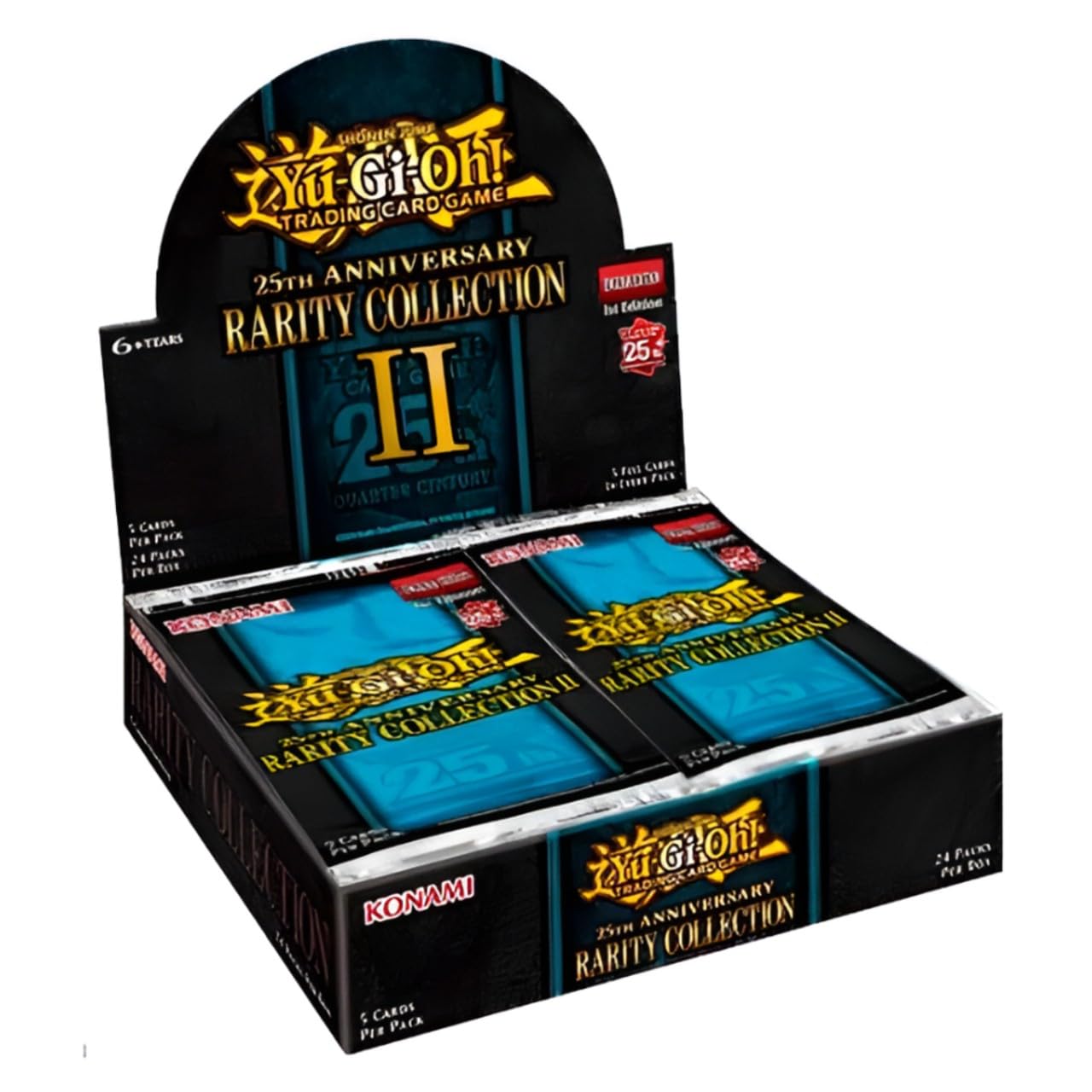 Yu-Gi-Oh! 25th Anniversary Rarity Collection II Booster Display – Enhanced Ultra & Secret Rares