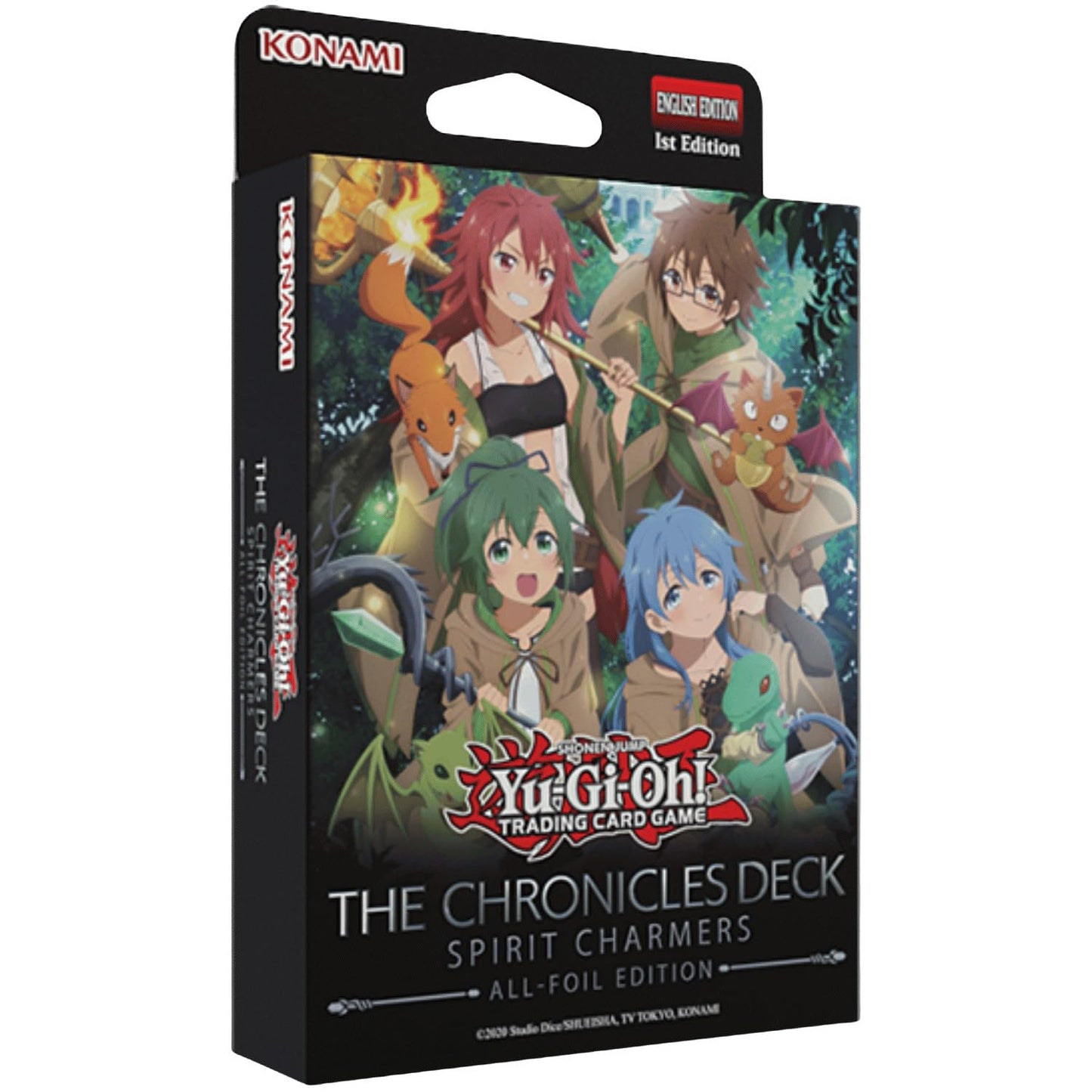 Konami Yu-Gi-Oh! The Chronicles Deck: Spirit Charmers (All-Foil Edition) – 51 Foil Cards