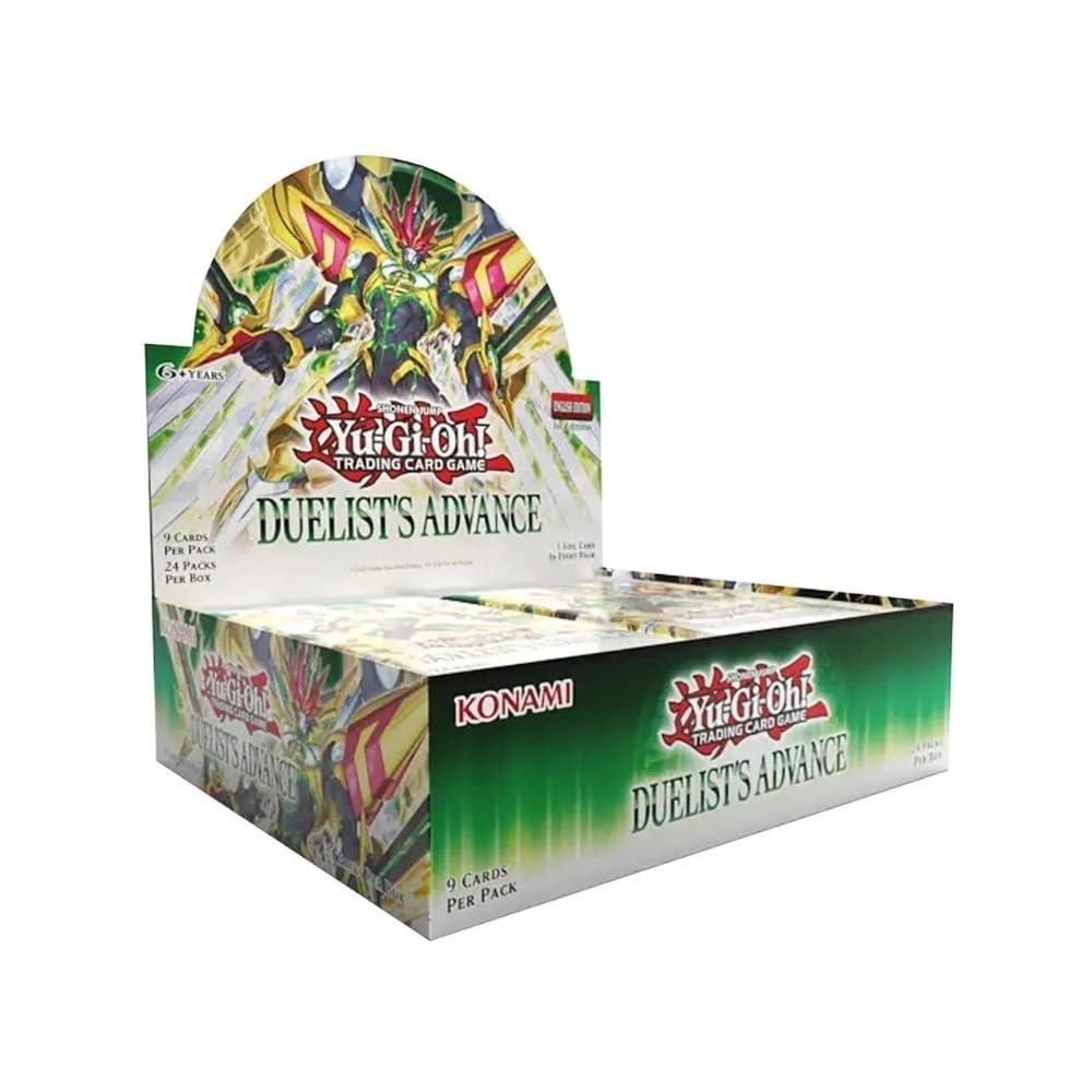 Konami Yu-Gi-Oh Duelist's Advance 1st Edition Box – 24 Booster Packs | TCG Booster Set