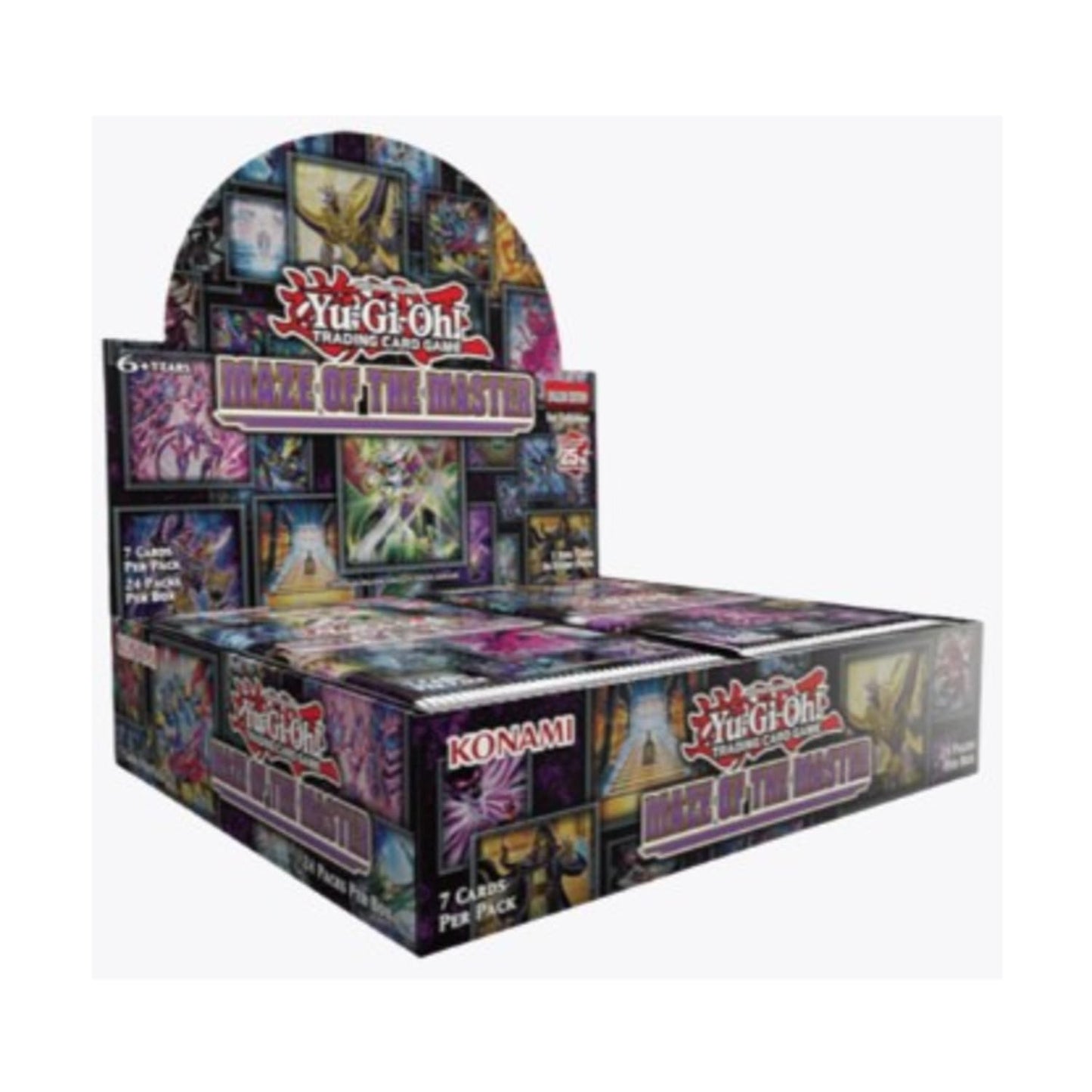 Konami Yu-Gi-Oh! Maze of the Master Booster Box – 60 New Cards, 112-Card Set