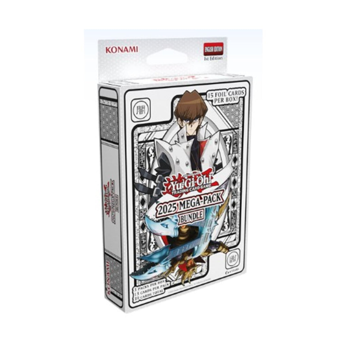 Konami Yu-Gi-Oh! 2025 Mega Pack Bundle – Random Art Tuck Box
