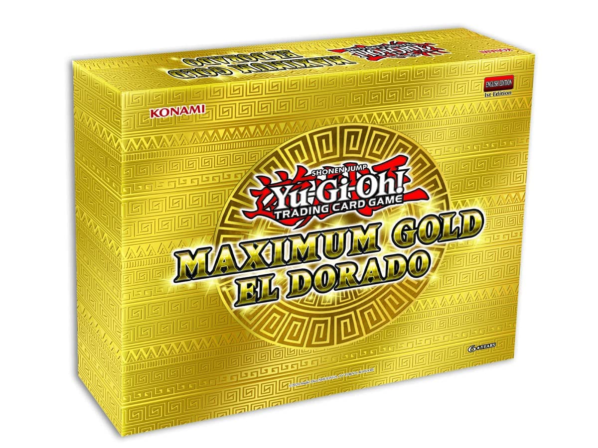 Konami Yu-Gi-Oh! TCG Maximum Gold - El Dorado | Premium 100-Card Gold Rare Set