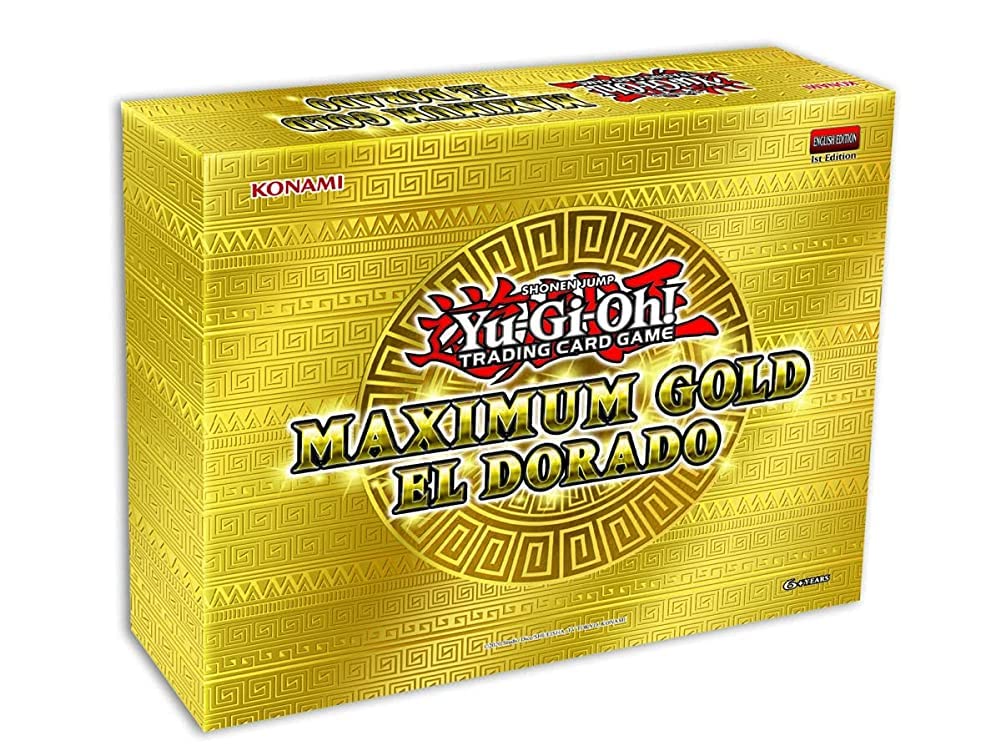 Konami Yu-Gi-Oh! TCG Maximum Gold - El Dorado | Premium 100-Card Gold Rare Set