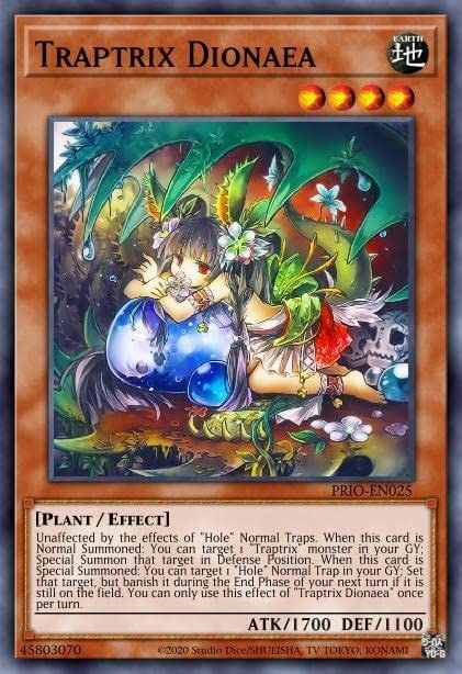 Konami Yu-Gi-Oh! TCG Beware of TRAPTRIX Structure Deck | Traptrix Trap Hole Strategy