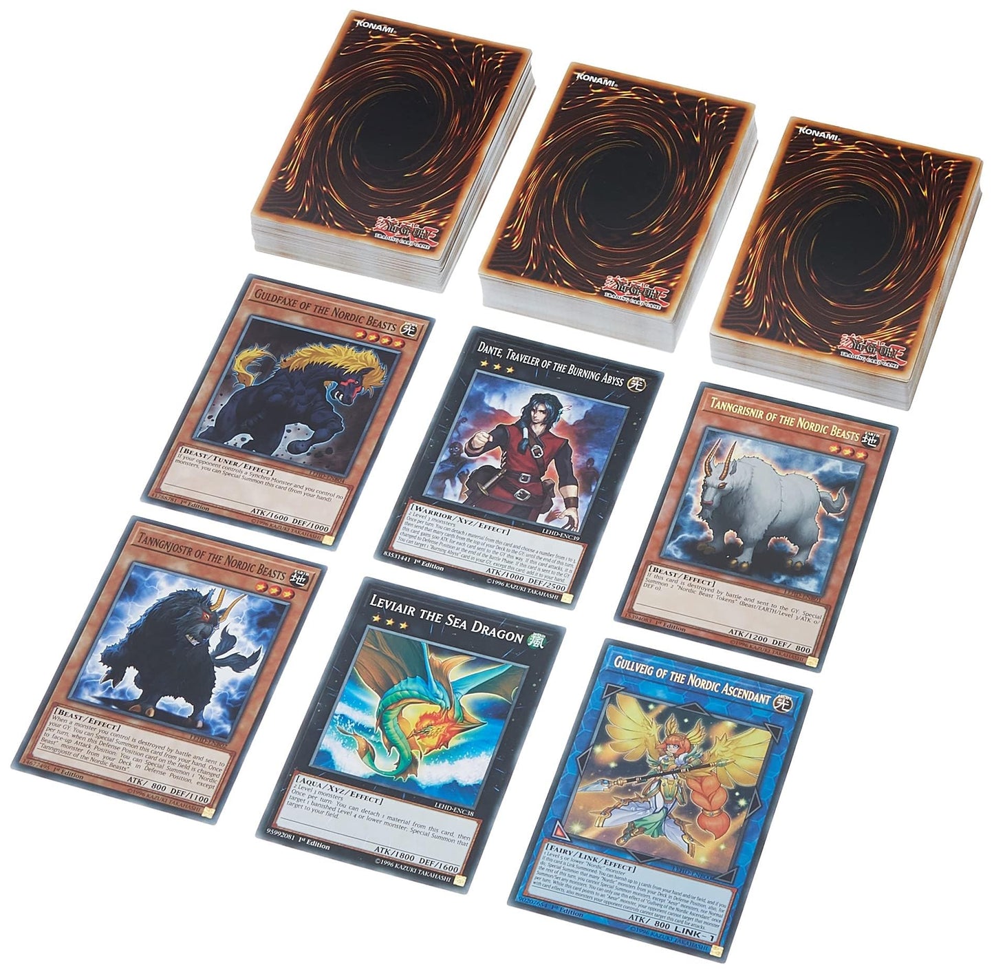 Konami Yu-Gi-Oh! Legendary Hero Decks – 3 Unique 40-Card Decks | Trading Card Game