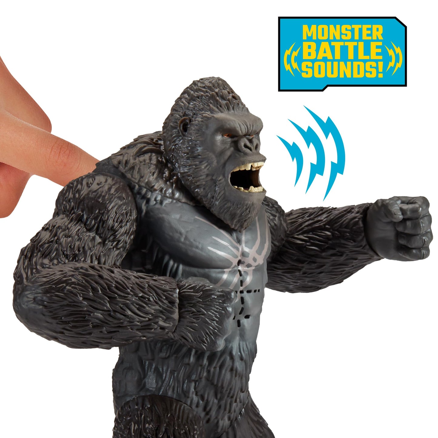 Godzilla x Kong 7-Inch Battle Roar Kong Figure by Playmates Toys