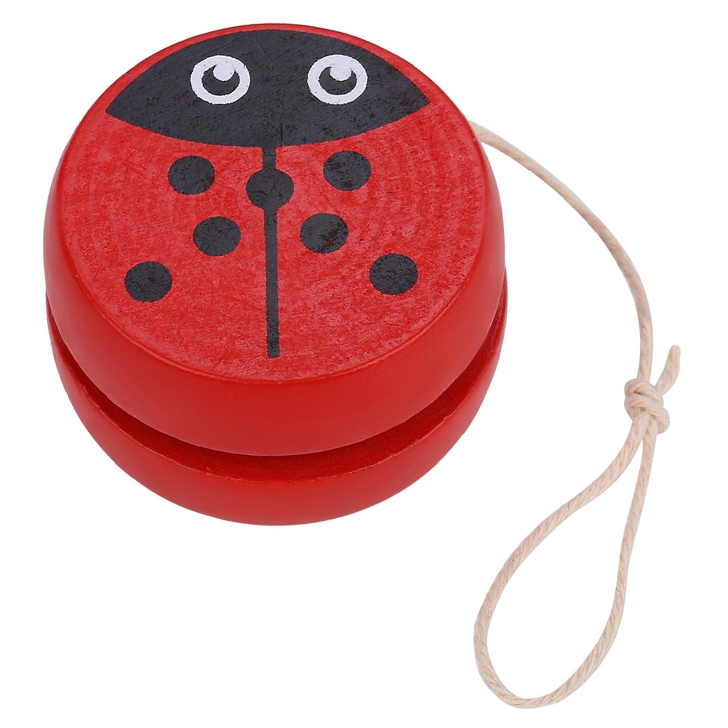 KooingTech Yoyo for Kids 3-4 – Wooden Ladybug Yoyo Ball, 2.36 in