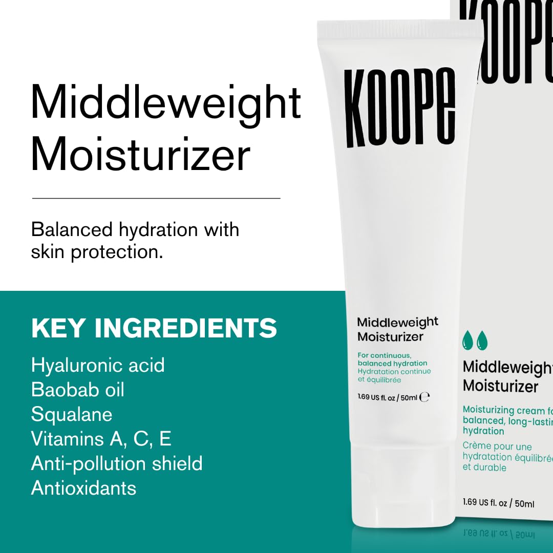 Koope Middleweight Face Cream – Balanced Hydration with Hyaluronic Acid