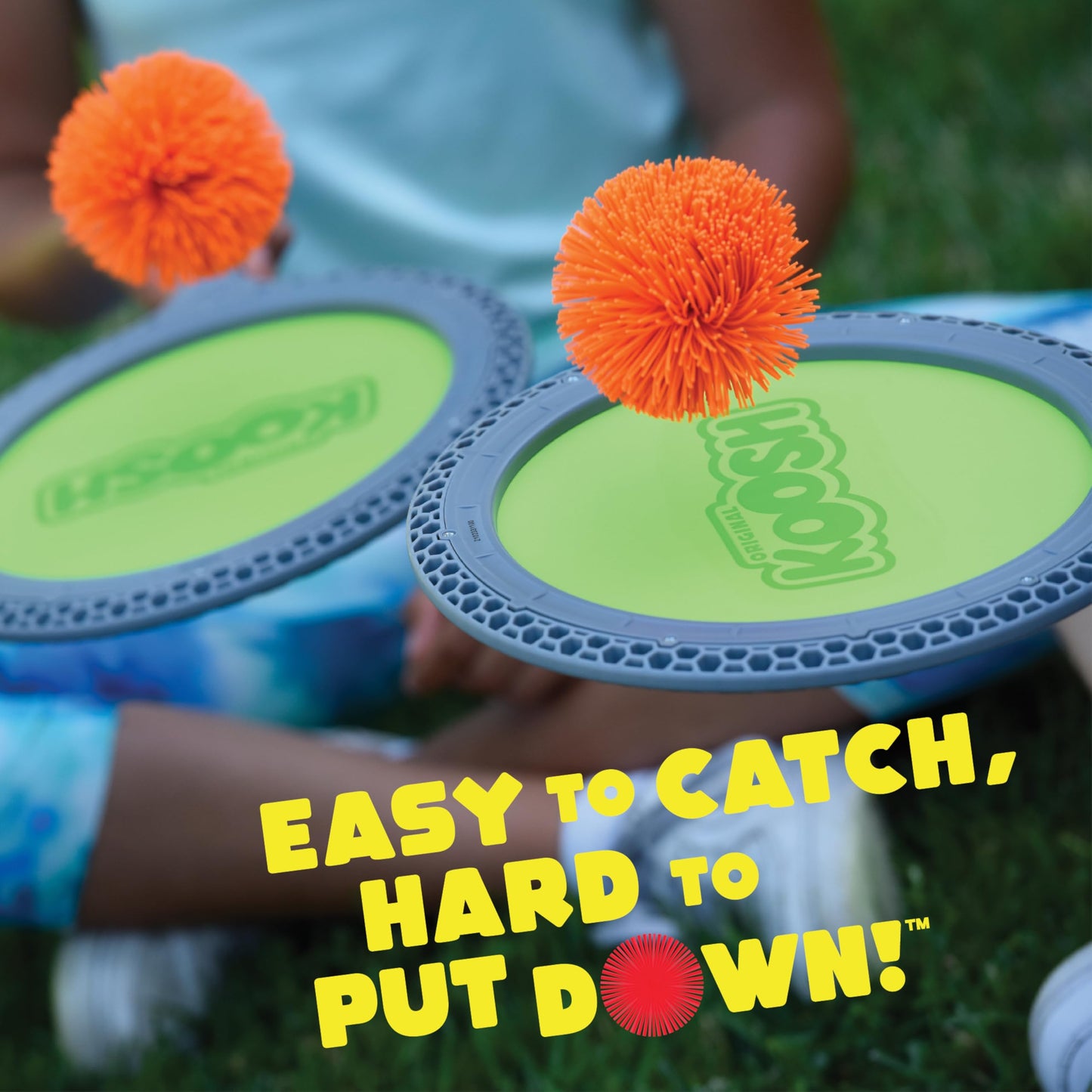 Koosh Double Paddle Playset – Two Paddles & Ball for Ages 6+ | Indoor/Outdoor Fun