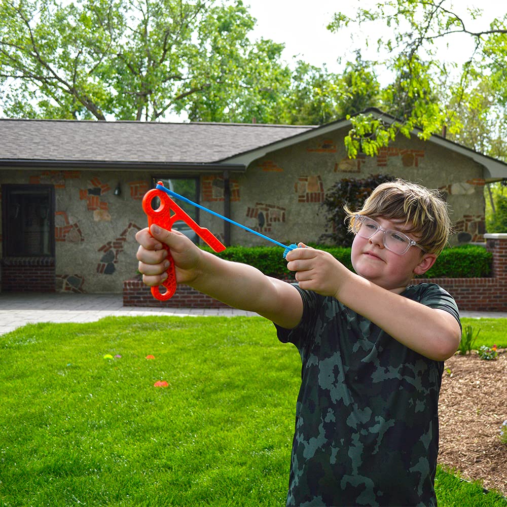 Koosh Flingshot – Safe, Soft Koosh Ball Slingshot for Indoor/Outdoor Fun