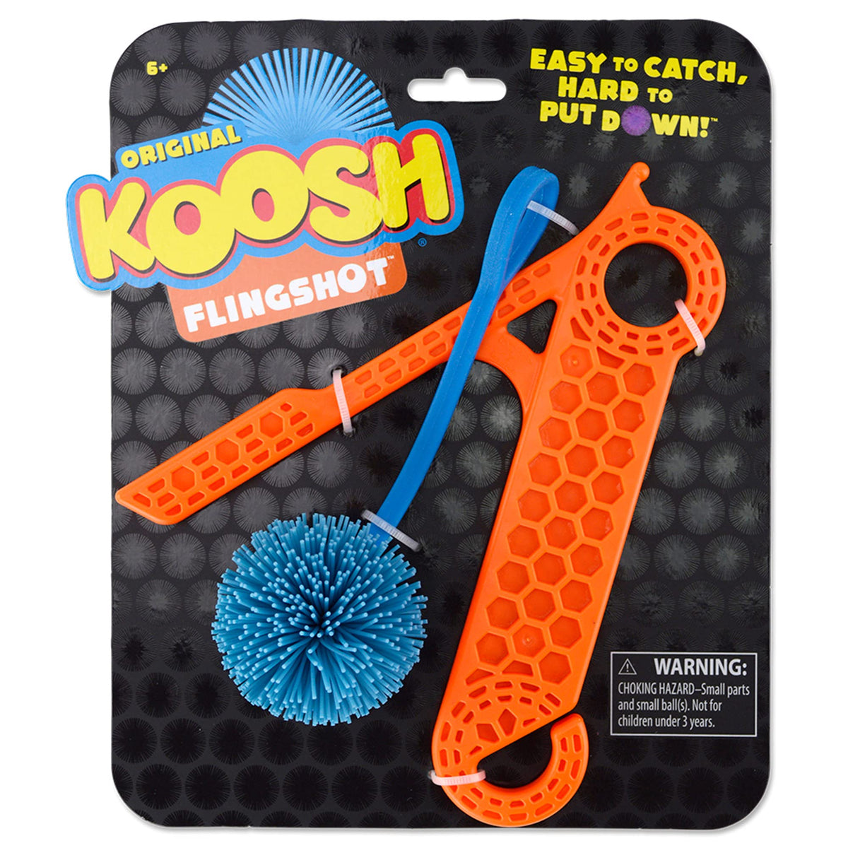 Koosh Flingshot – Safe, Soft Koosh Ball Slingshot for Indoor/Outdoor Fun