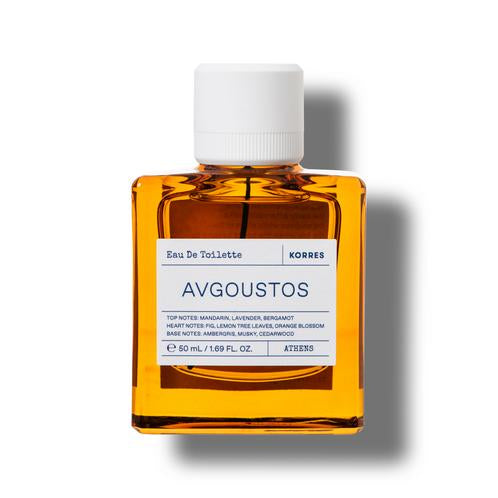 Korres Avgoustos Eau de Toilette 50ml Spray Unisex Fragrance
