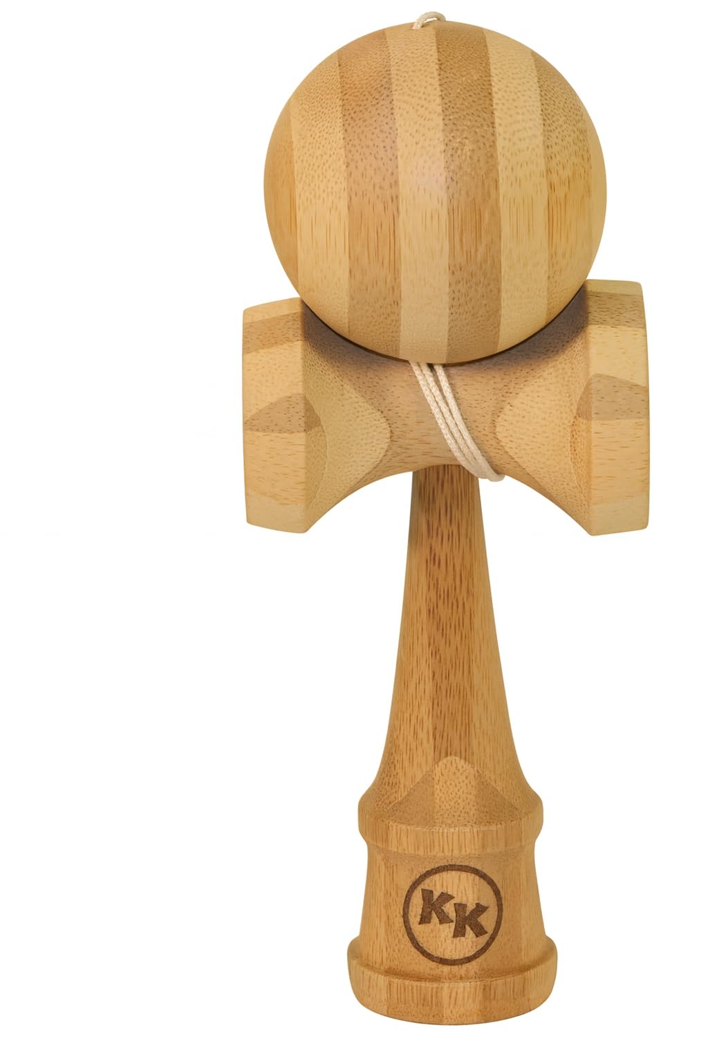 Kotaro Pro Bamboo Kendama - Premium Full-Bamboo Build + Extra String
