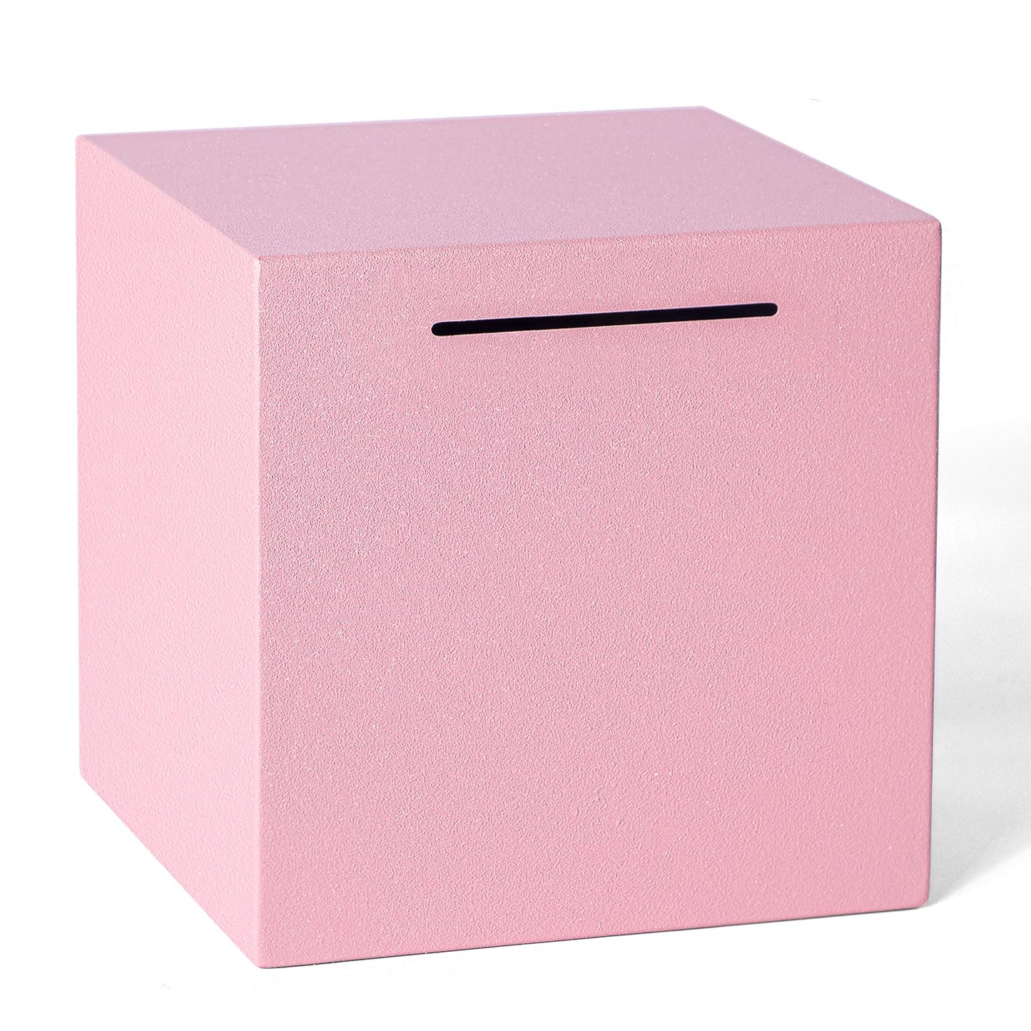 Kozsort Unbreakable Piggy Bank for Adults – Stainless Steel, Pink, 7.9-Inch