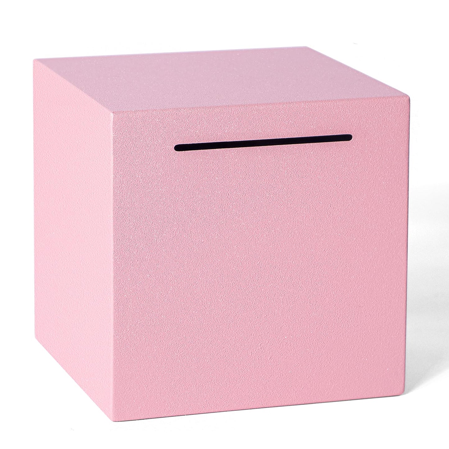 Kozsort Piggy Bank for Adults – Unbreakable Stainless Steel, Pink, 5.9-Inch
