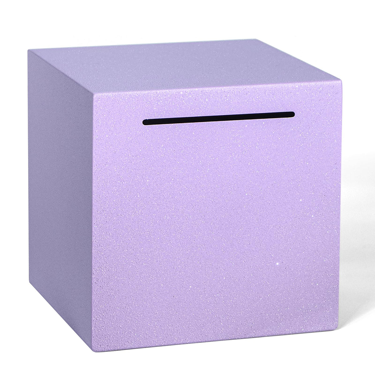 Kozsort Unbreakable Piggy Bank for Adults — Purple Stainless Steel, 5.9-Inch