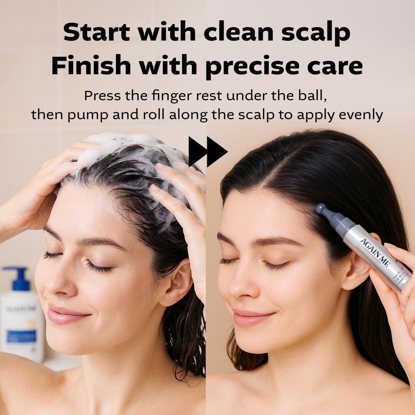 KPRODUCT4U AgainMe BB Root Revive Hair Scalp Roll-On Ampoule Stick