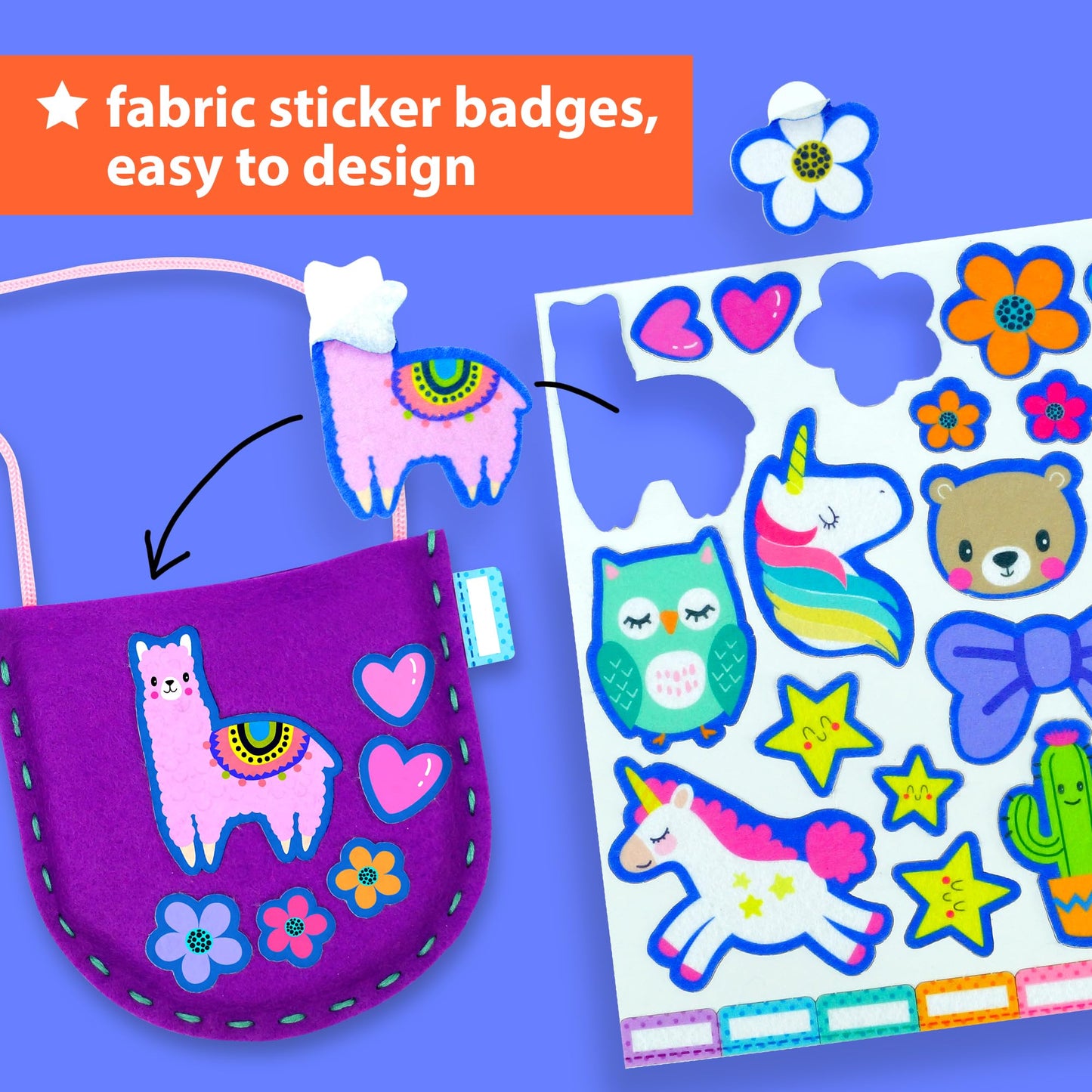KRAFUN My First Sewing Bag Kit | 6 Easy DIY Projects for Kids