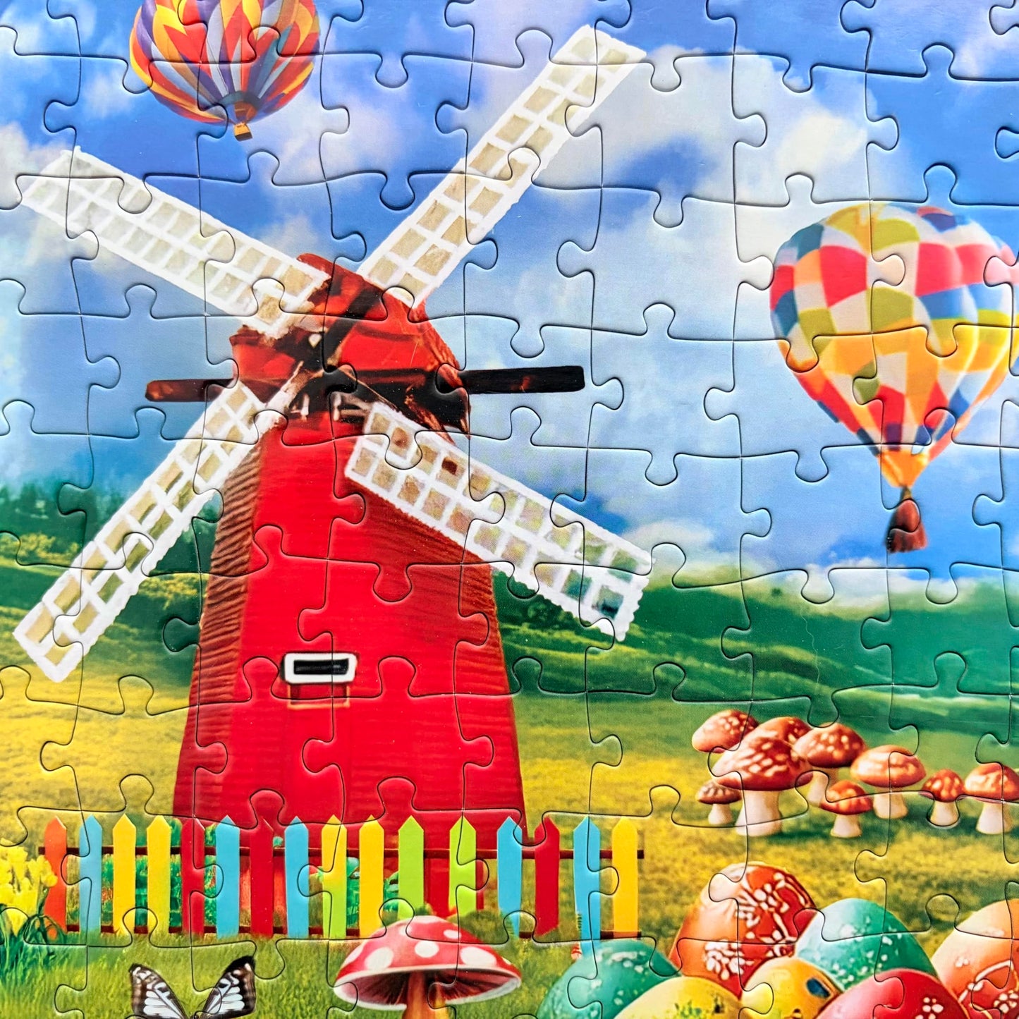Kribin 300-Piece Easter Puzzle – For All Ages + Poster