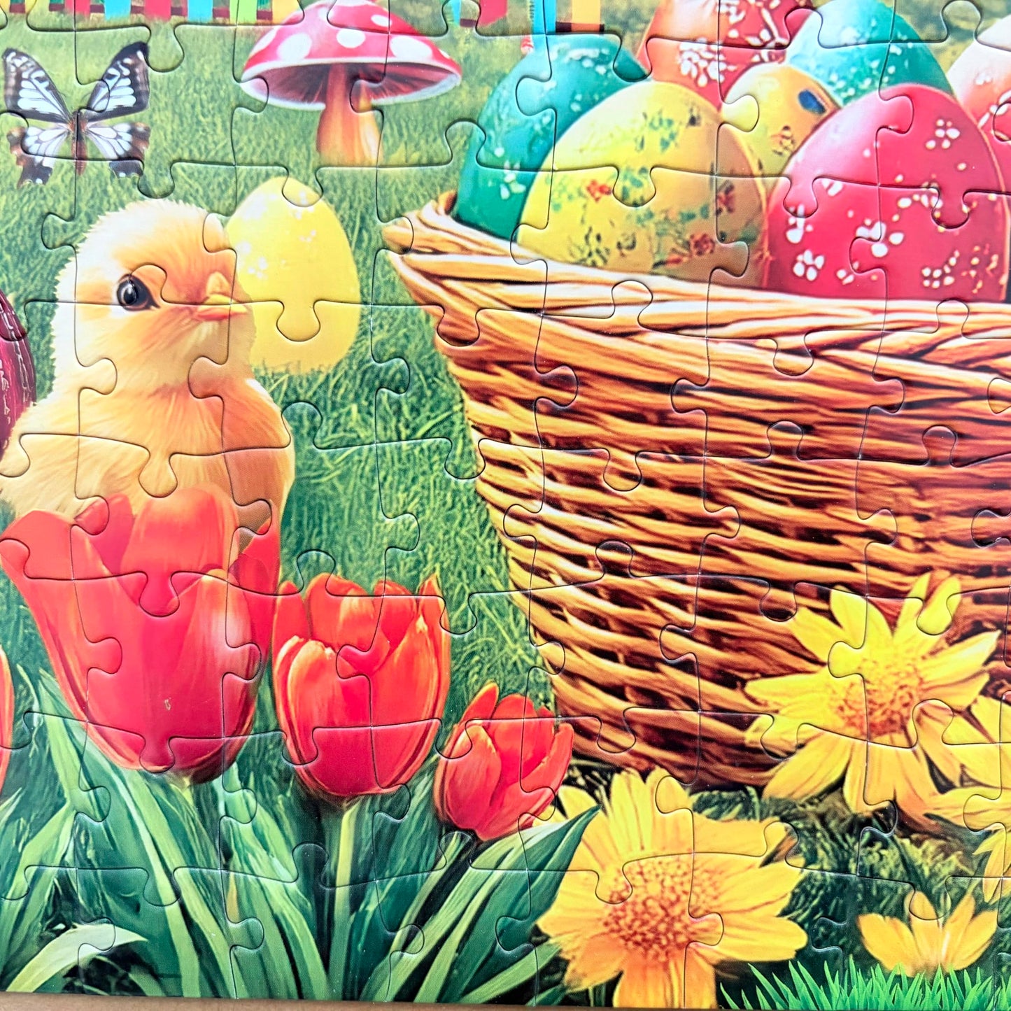 Kribin 300-Piece Easter Puzzle – For All Ages + Poster