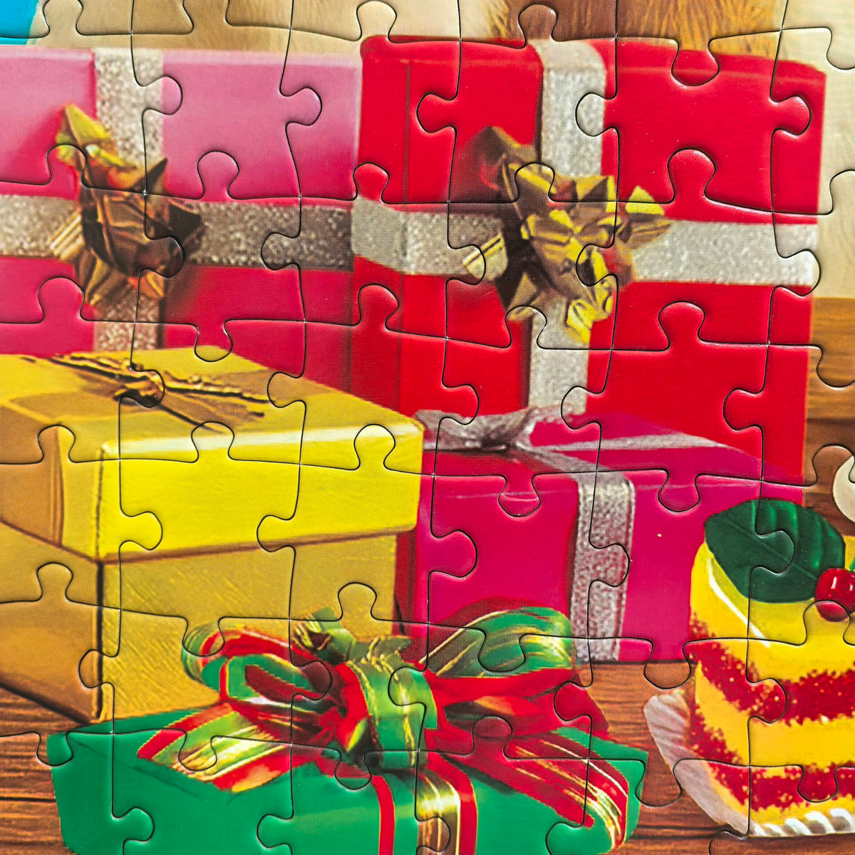 Kribin 300-Piece Jigsaw Puzzle – Puppy Birthday Party | Large Piece for Kids & Adults