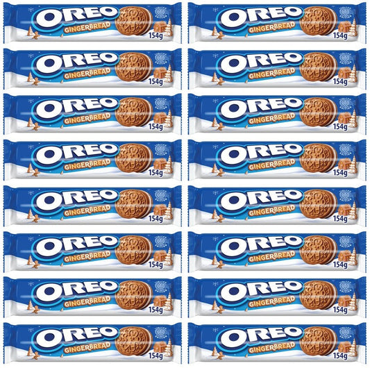 16 x Oreo Gingerbread Cookies 154G
