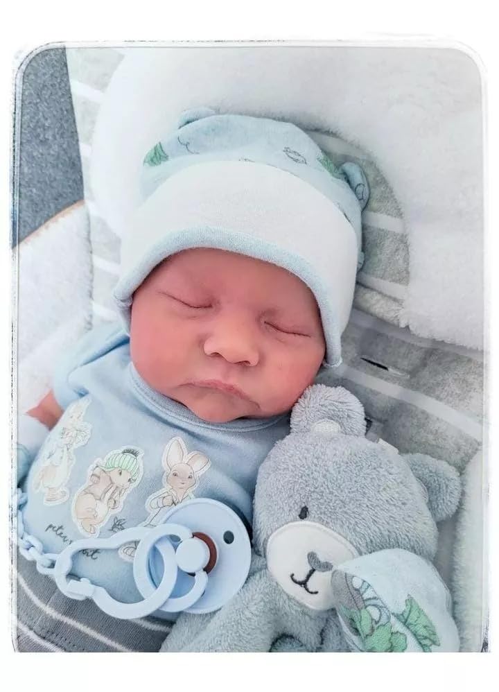 KSBD Levi 18-Inch Realistic Reborn Doll – Lifelike Sleeping Baby Boy