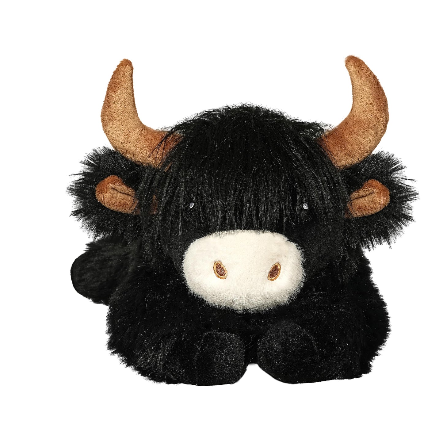 Ksidzas 4 lbs Weighted Highland Cow Plush — 21 Inch Cute Stuffed Animal