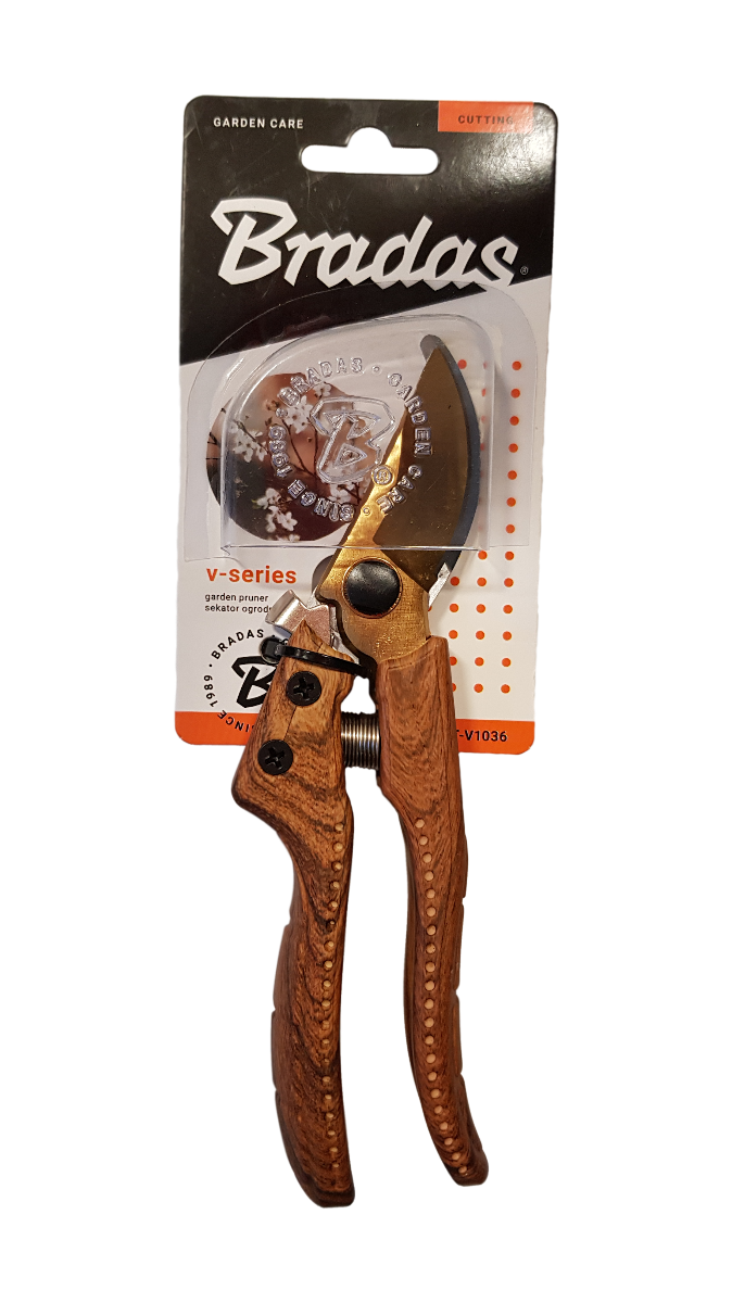 Bypass Steel V-Series Garden Pruning Shears