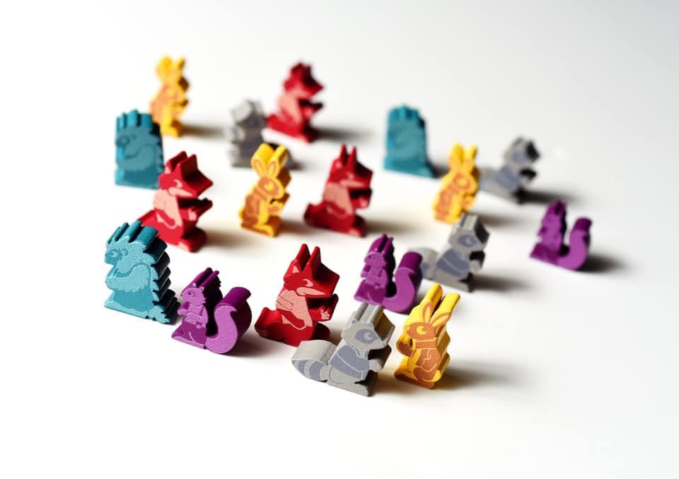 Creature Comforts by KTBG | Forest Resource Gathering & Seasonal Strategy for Families | Ages 8+ | 1-5 Players | 45 min