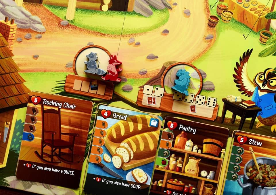 Creature Comforts by KTBG | Forest Resource Gathering & Seasonal Strategy for Families | Ages 8+ | 1-5 Players | 45 min