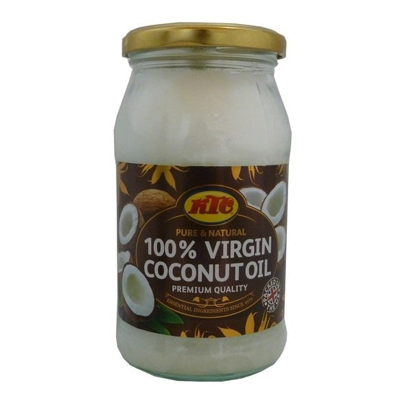 KTC 100% Virgin Coconut Oil: Intense Hydration & Frizz Control for All Hair Types 250ml