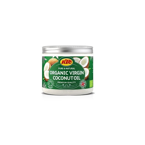 KTC 100% Raw Organic Virgin Coconut Oil (Cold Pressed) for Deep Hair Nourishment & Growth, All Hair Types