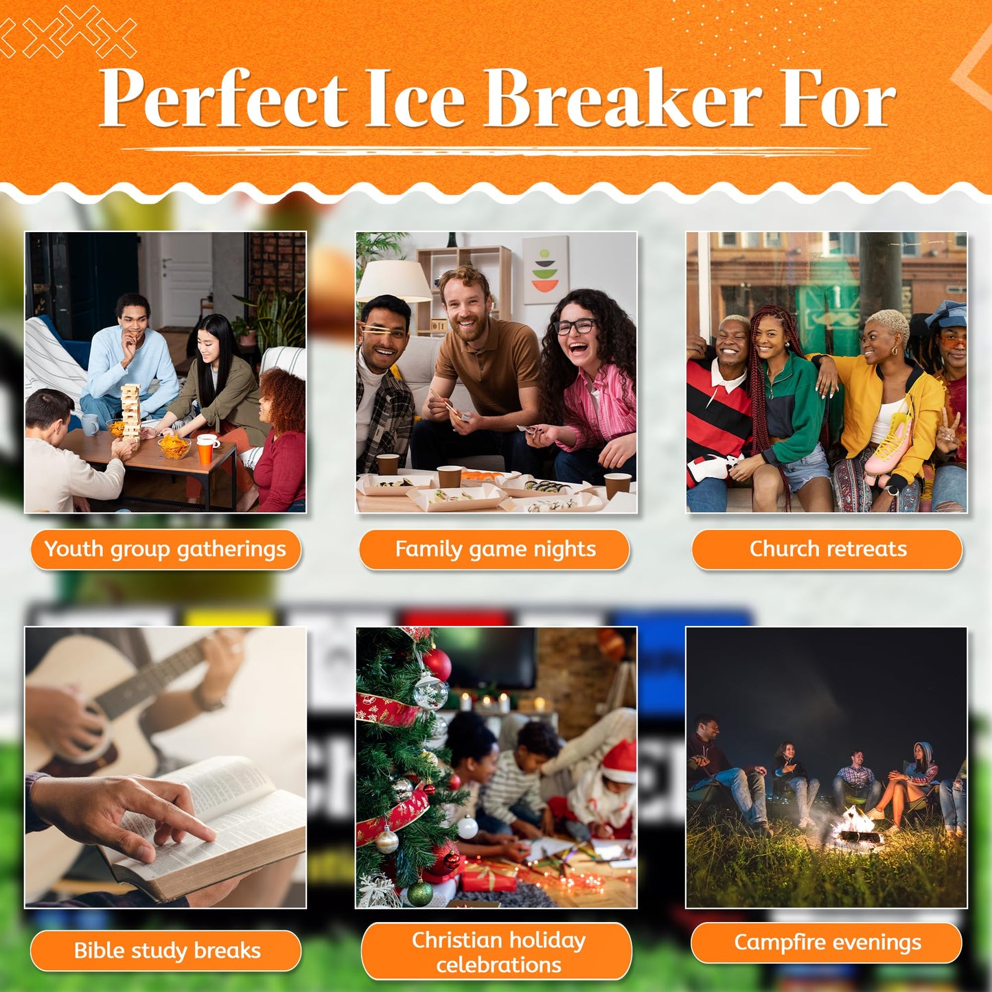 Get ChurchED by Kulture Games | The Christian Party Game for Bible Trivia, Charades & Sing