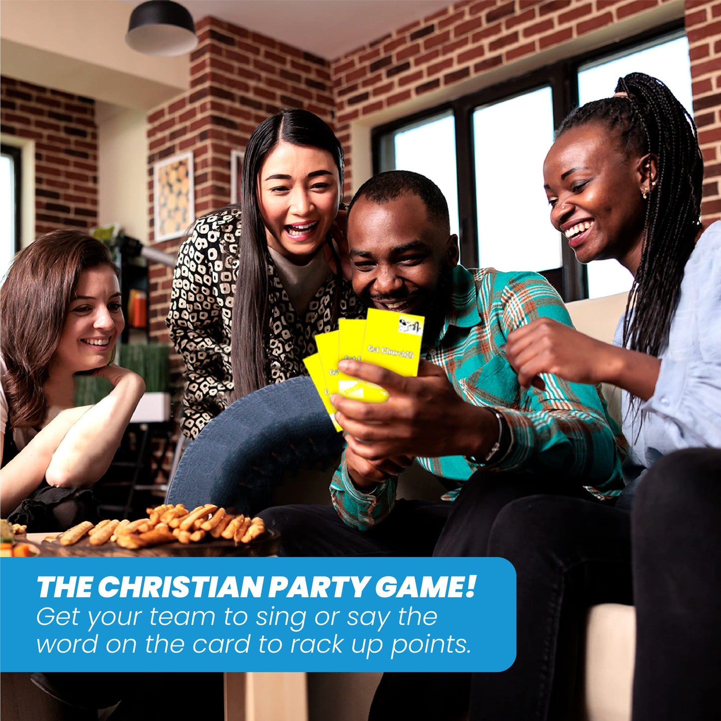 Get ChurchED by Kulture Games | The Christian Party Game for Bible Trivia, Charades & Sing