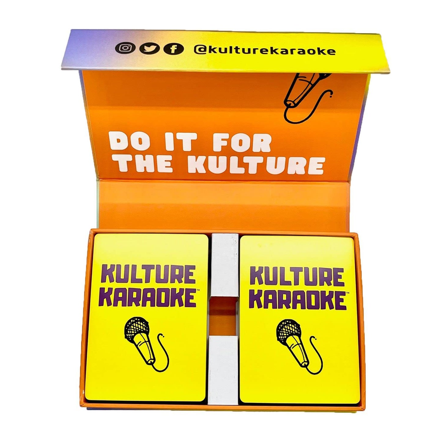 Kulture Karaoke Card Game – 150 Hip Hop & R&B Categories for 2+ Players
