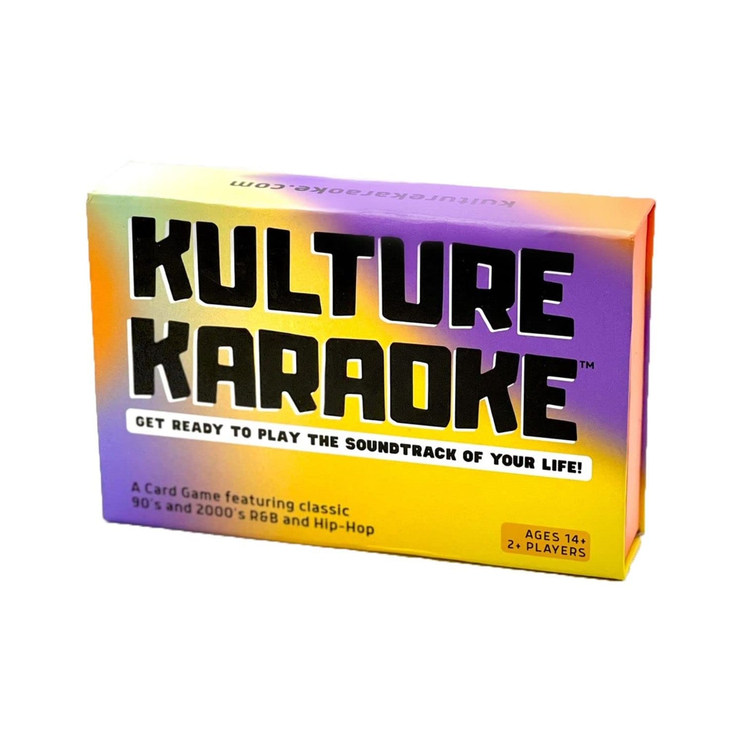 Kulture Karaoke Card Game – 150 Hip Hop & R&B Categories for 2+ Players