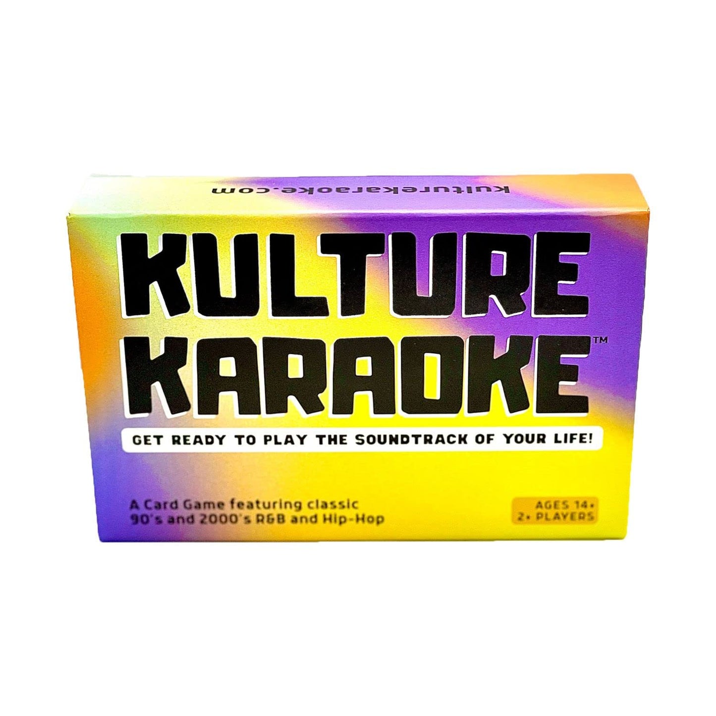Kulture Karaoke Card Game – 150 Hip Hop & R&B Categories for 2+ Players