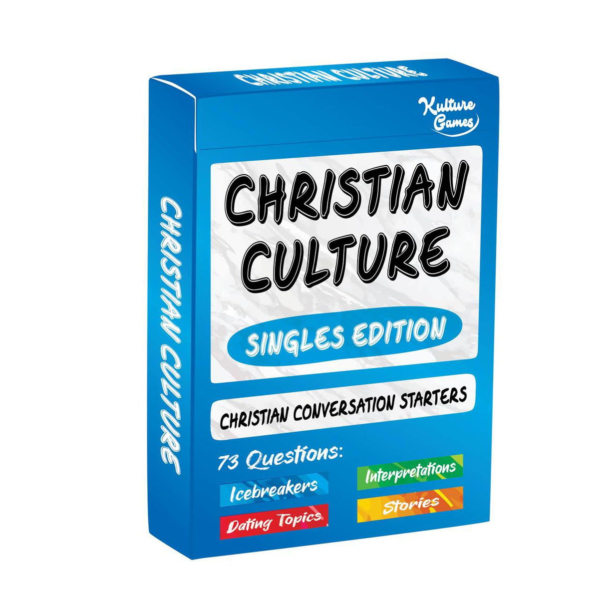 Kulture Games Christian Culture Singles Edition – Conversation Starters for Meaningful Christian Singles | Bible Discussion Cards