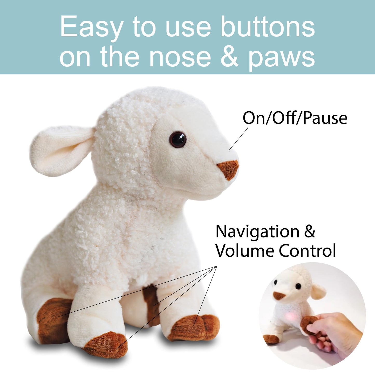 Kulumi My Little Lamb - Singing Lamb with Audio Bible, Stories & Songs