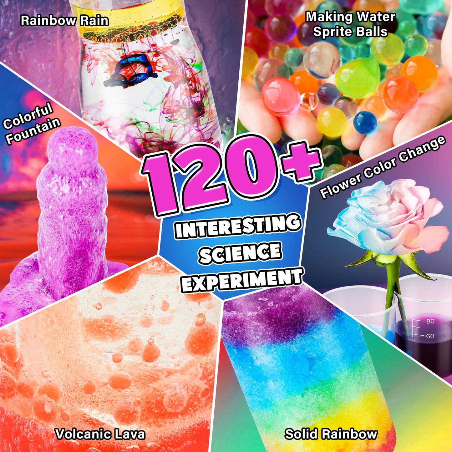 Kuovei Science Kit for Kids – 120 Experiments & STEM Learning (Ages 6–12)