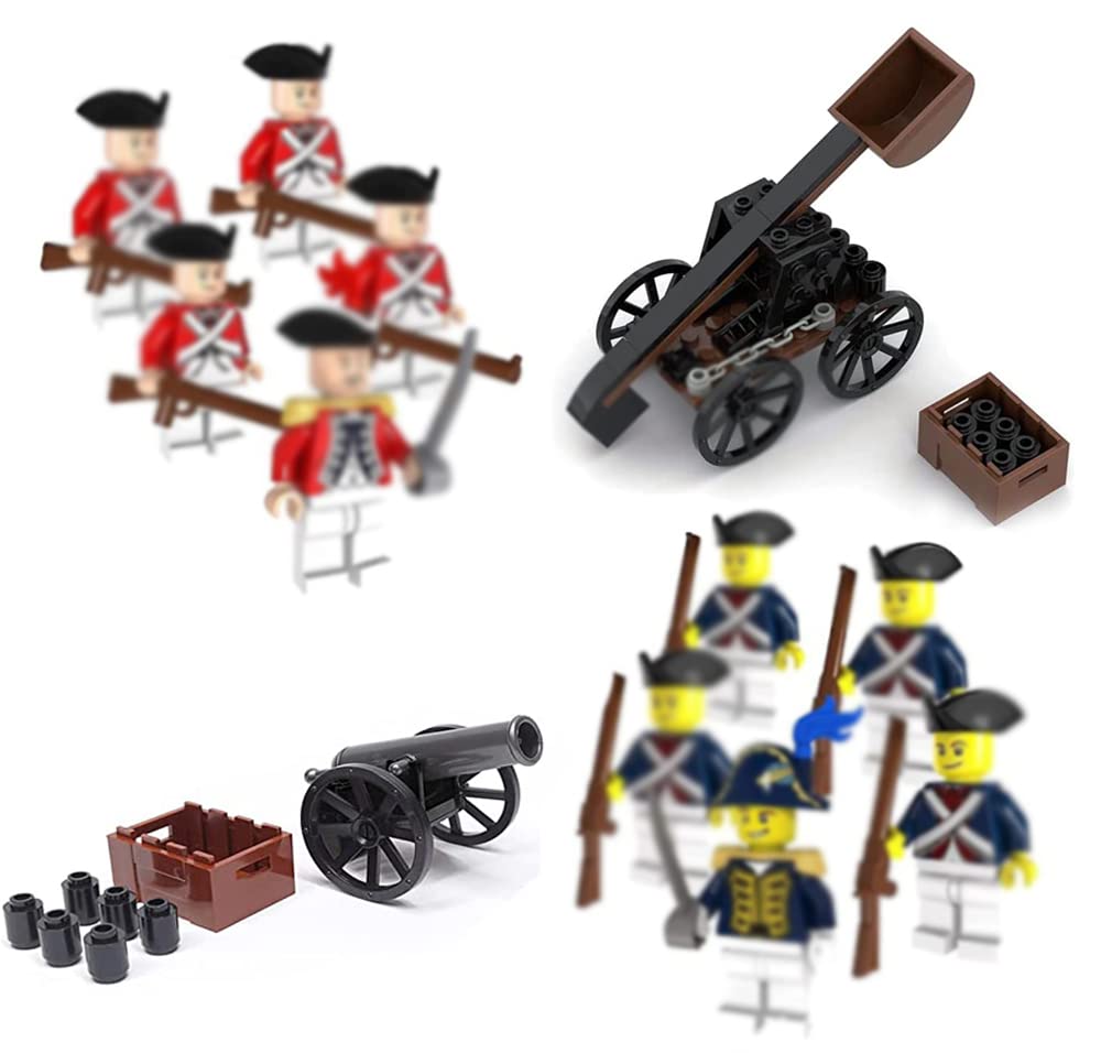 KUTUKU Mini 14Pcs City Soldiers Set – Creative History Playset for Kids